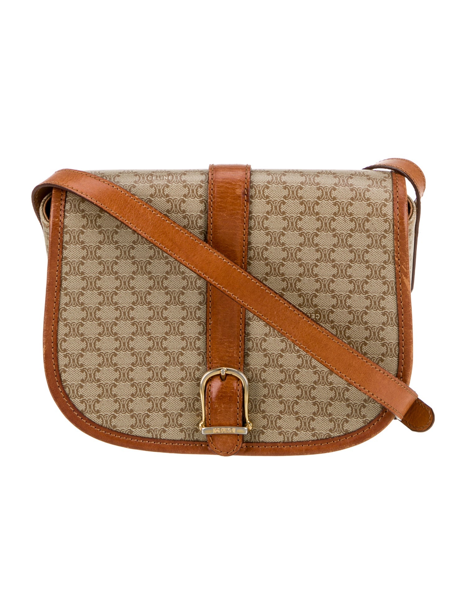 Celine Macadam Shoulder Bag Vintage