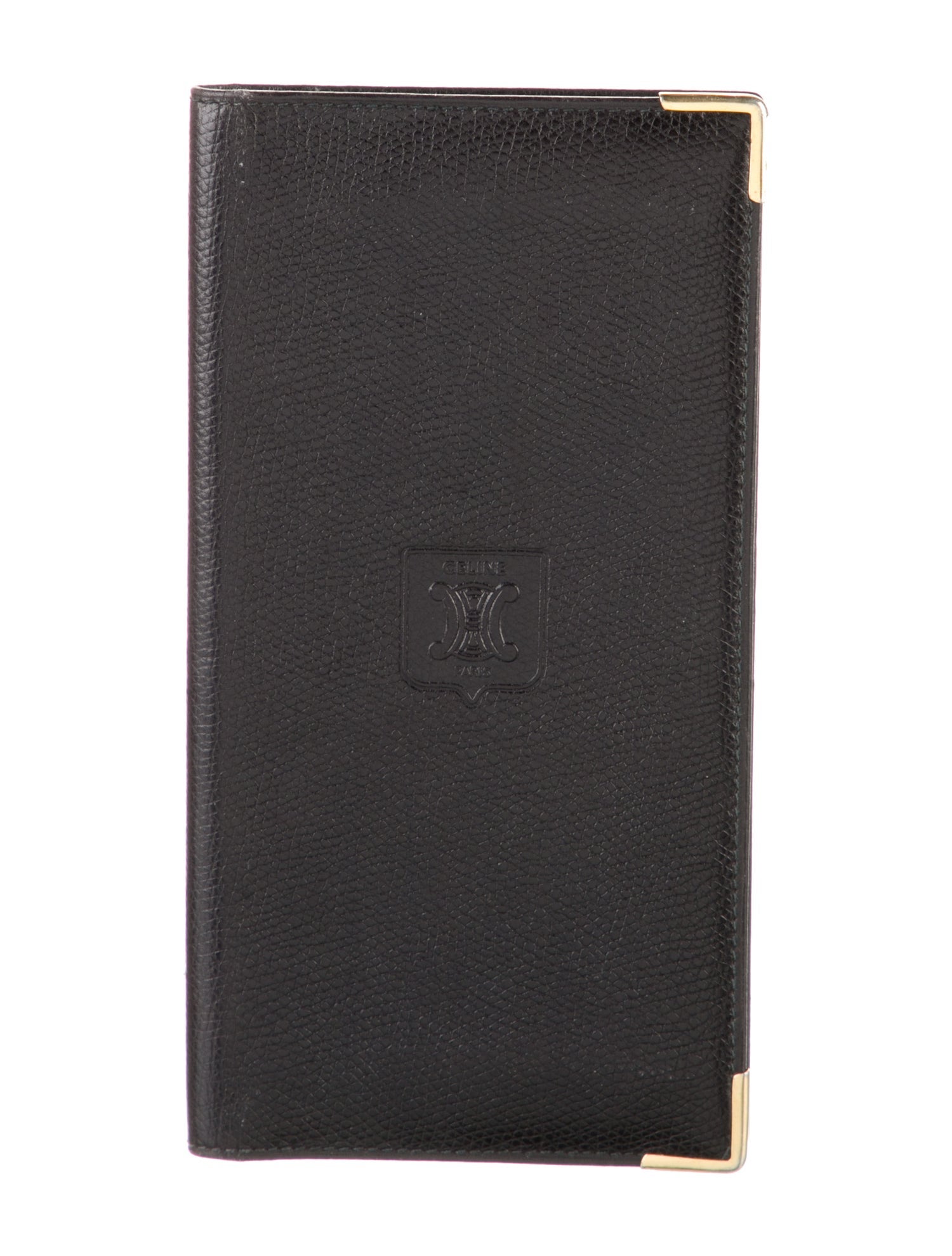 Celine Triomphe Leather Continental Wallet