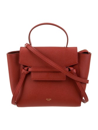 Celine Leather Belt Bag Nano