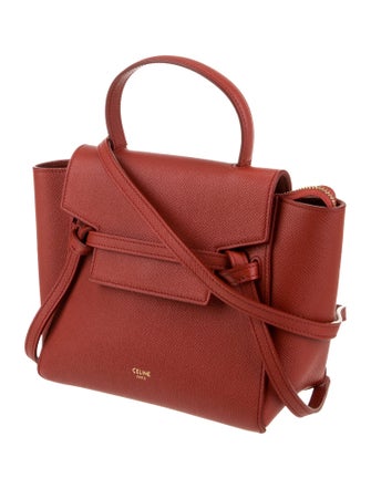 Celine Leather Belt Bag Nano