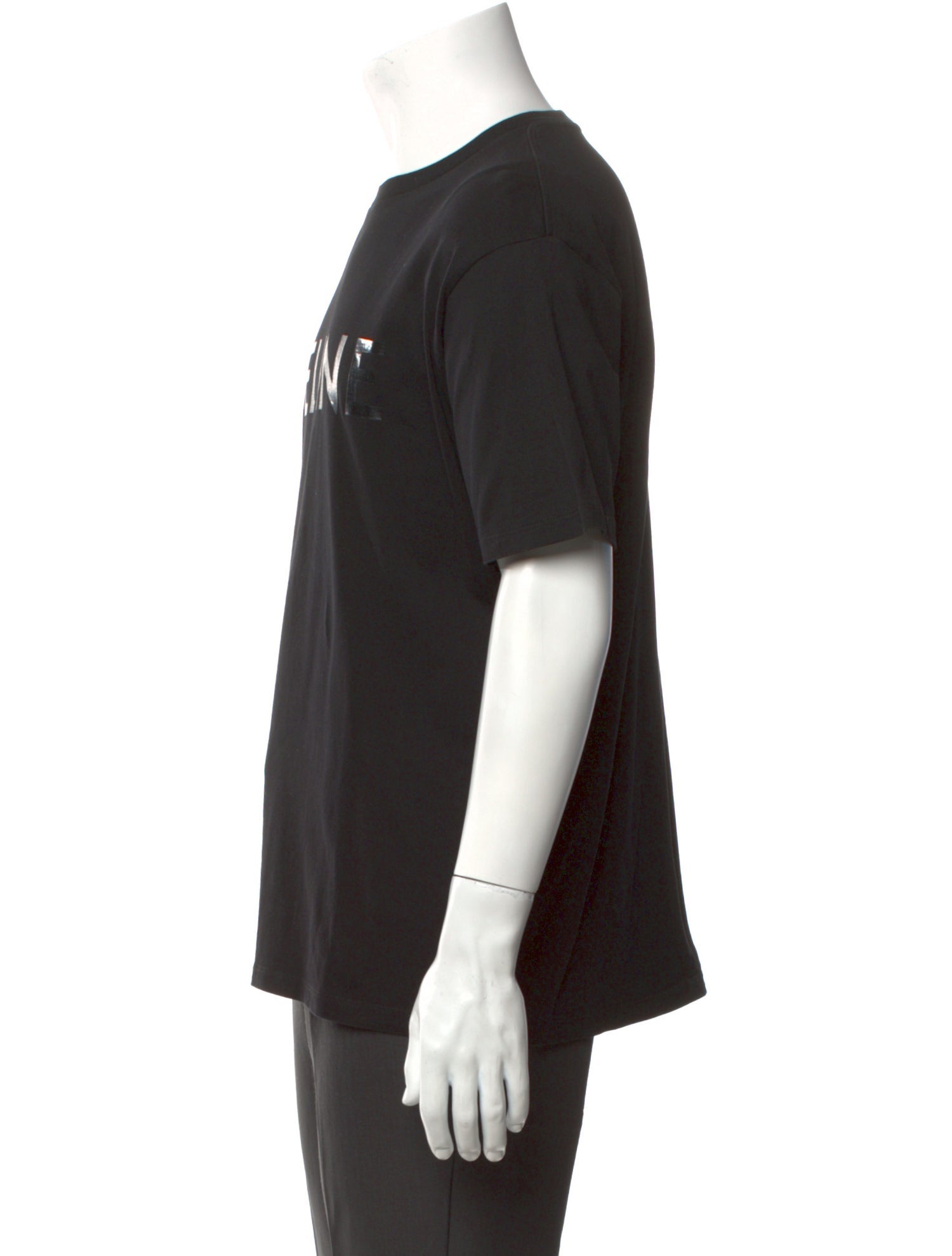 Celine Graphic Print Crew Neck T-Shirt