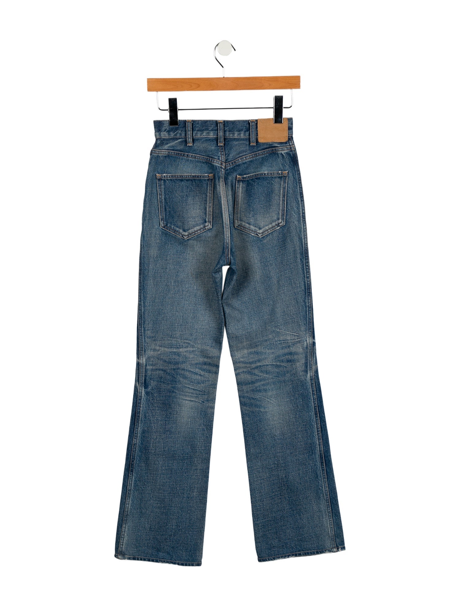 Celine High-Rise Wide Leg Jeans