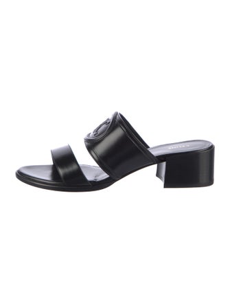 Celine Leather Slides