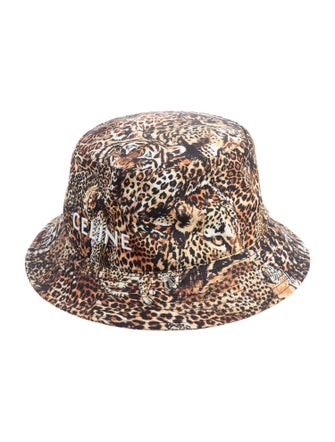 Celine Embroidered Bucket Hat