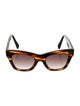 Celine Wayfarer Gradient Sunglasses