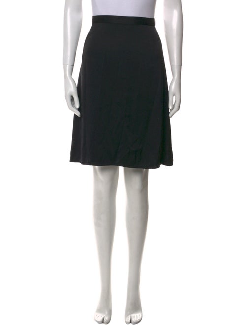 Celine Silk Knee-Length Skirt