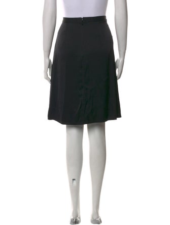 Celine Silk Knee-Length Skirt