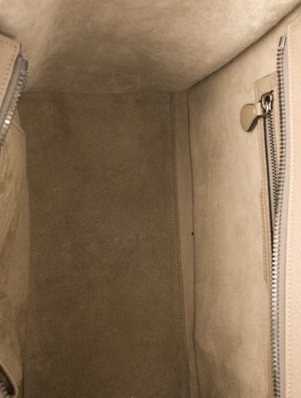 Celine Leather Luggage Micro