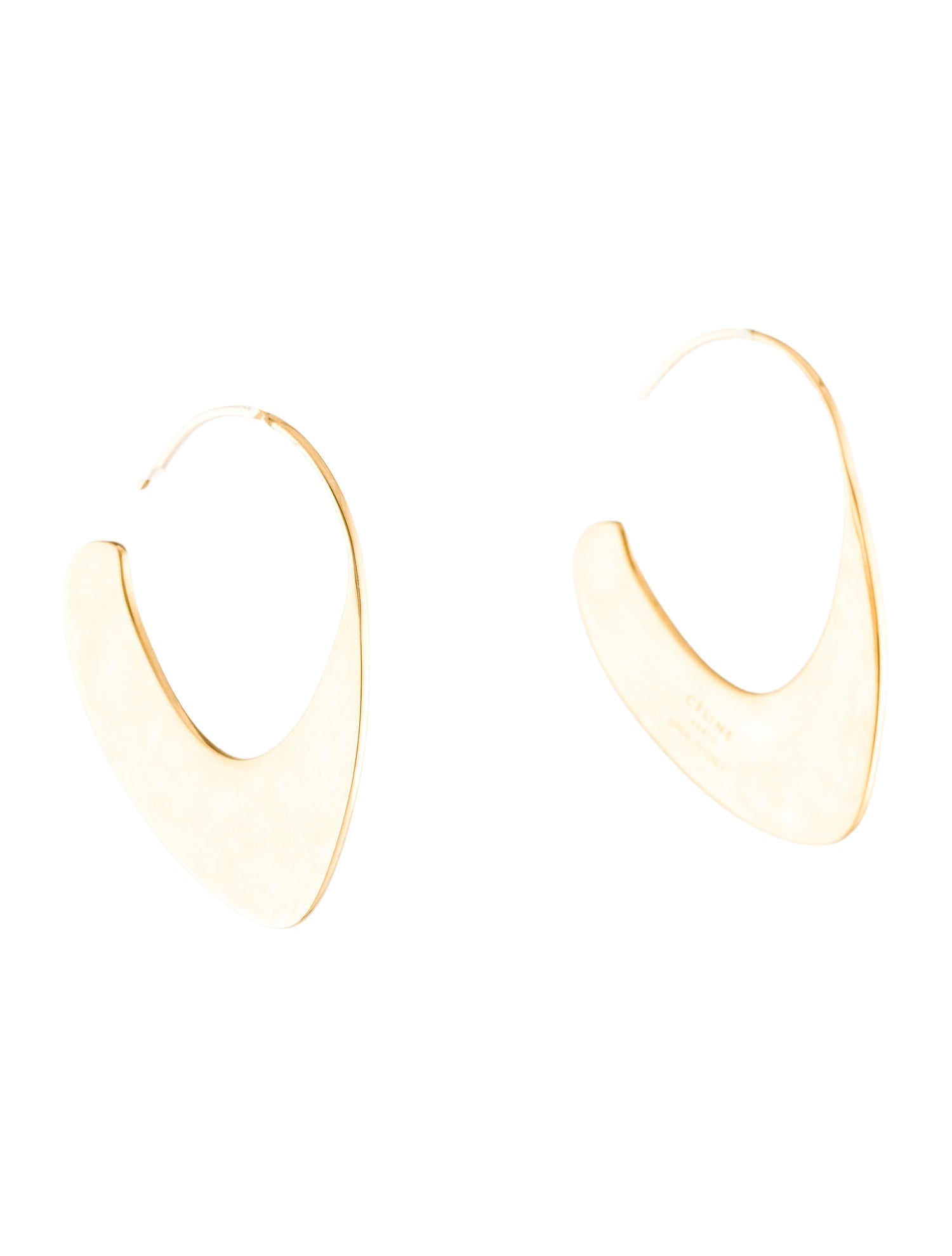 Celine Small Slide Hoop Earrings