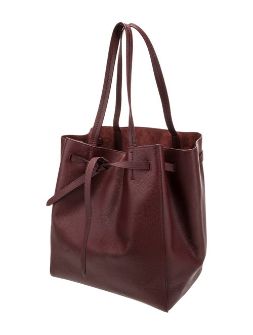 Celine Leather Cabas Phantom w/Belt Small