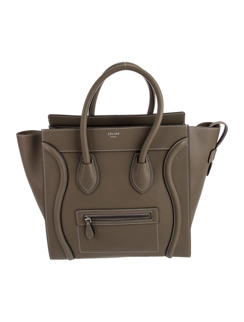 Celine Leather Luggage Mini