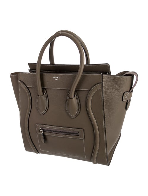 Celine Leather Luggage Mini