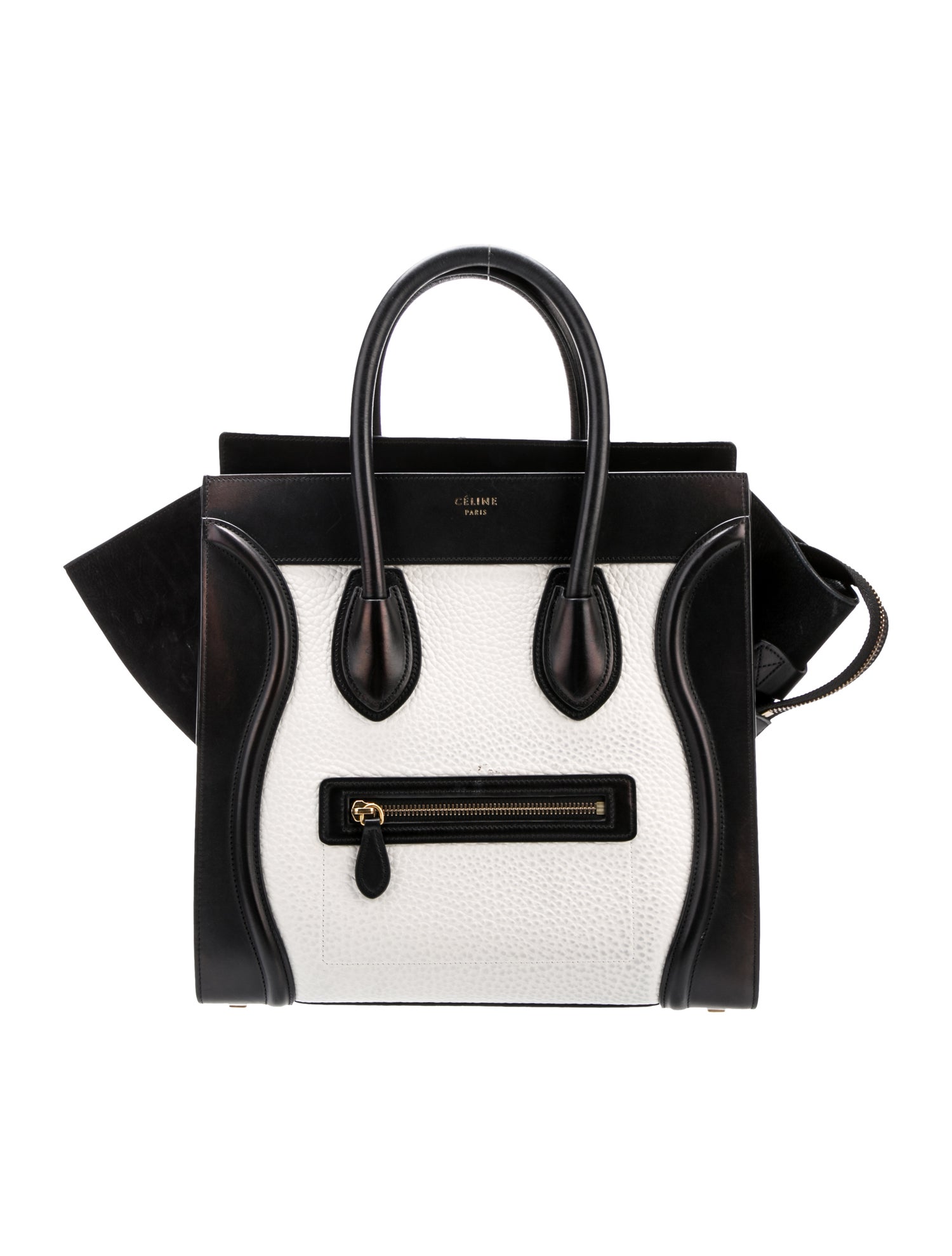 Celine Leather Luggage Micro