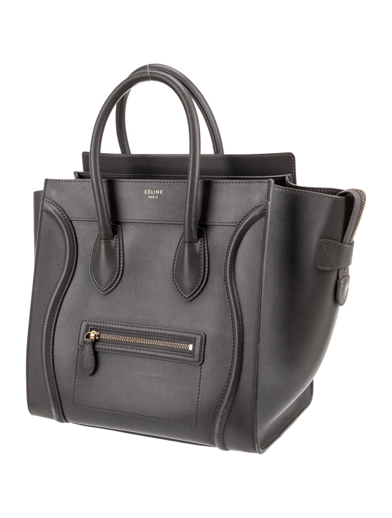 Celine Leather Luggage Mini