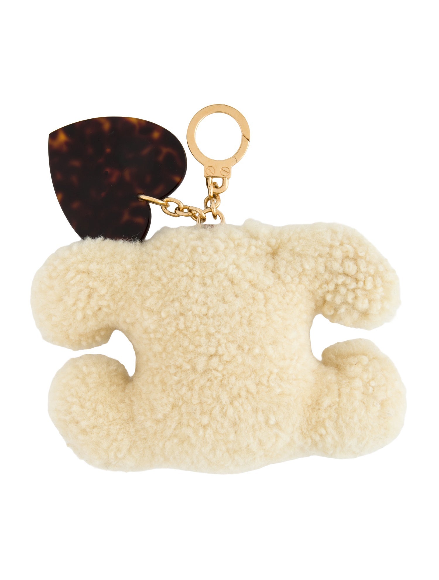 Celine Faux Fur Bag Charm