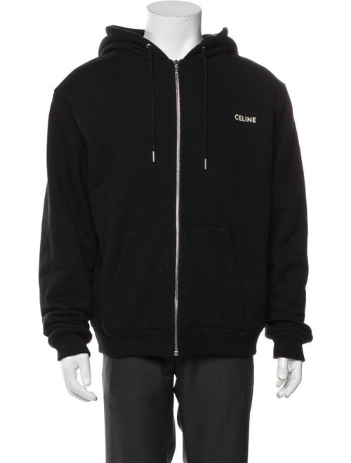 Celine Graphic Print Crew Neck Hoodie