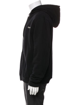 Celine Graphic Print Crew Neck Hoodie