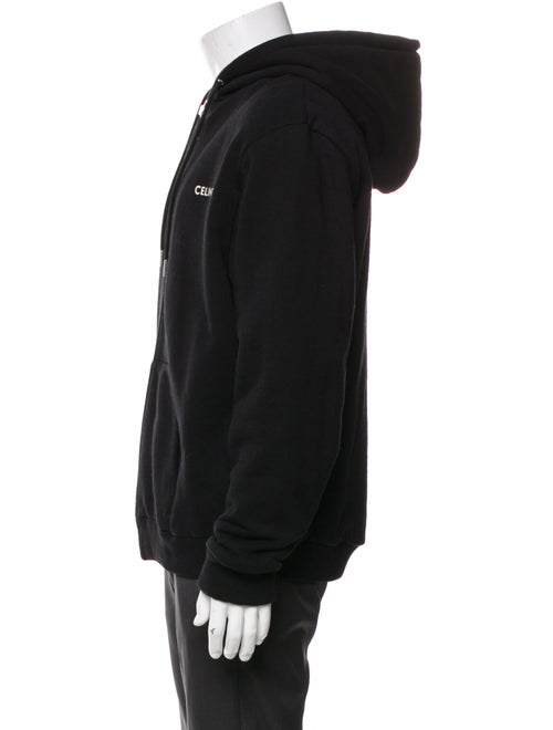 Celine Graphic Print Crew Neck Hoodie