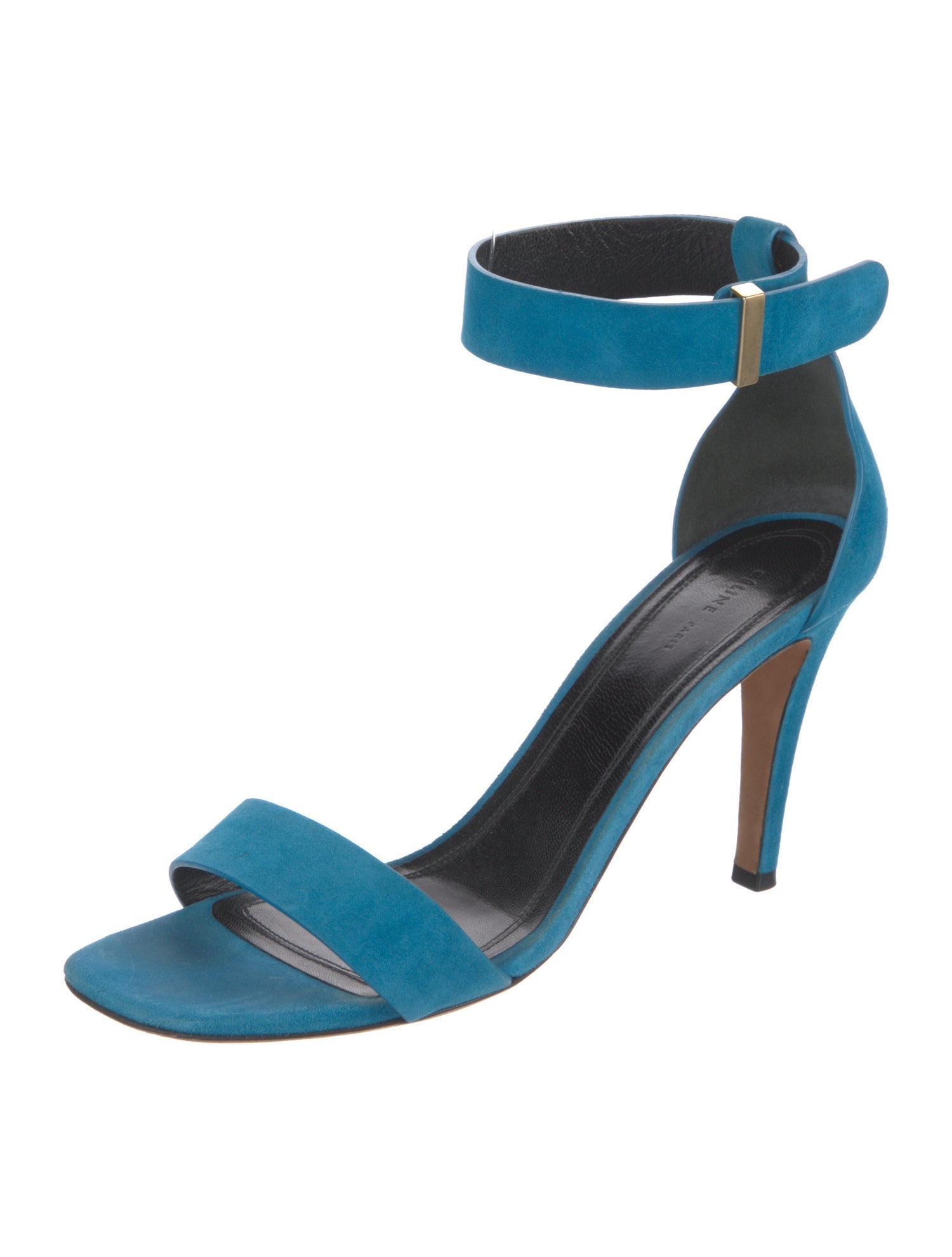 Celine Suede D'Orsay Pumps