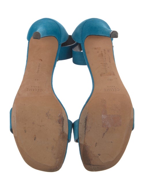 Celine Suede D'Orsay Pumps