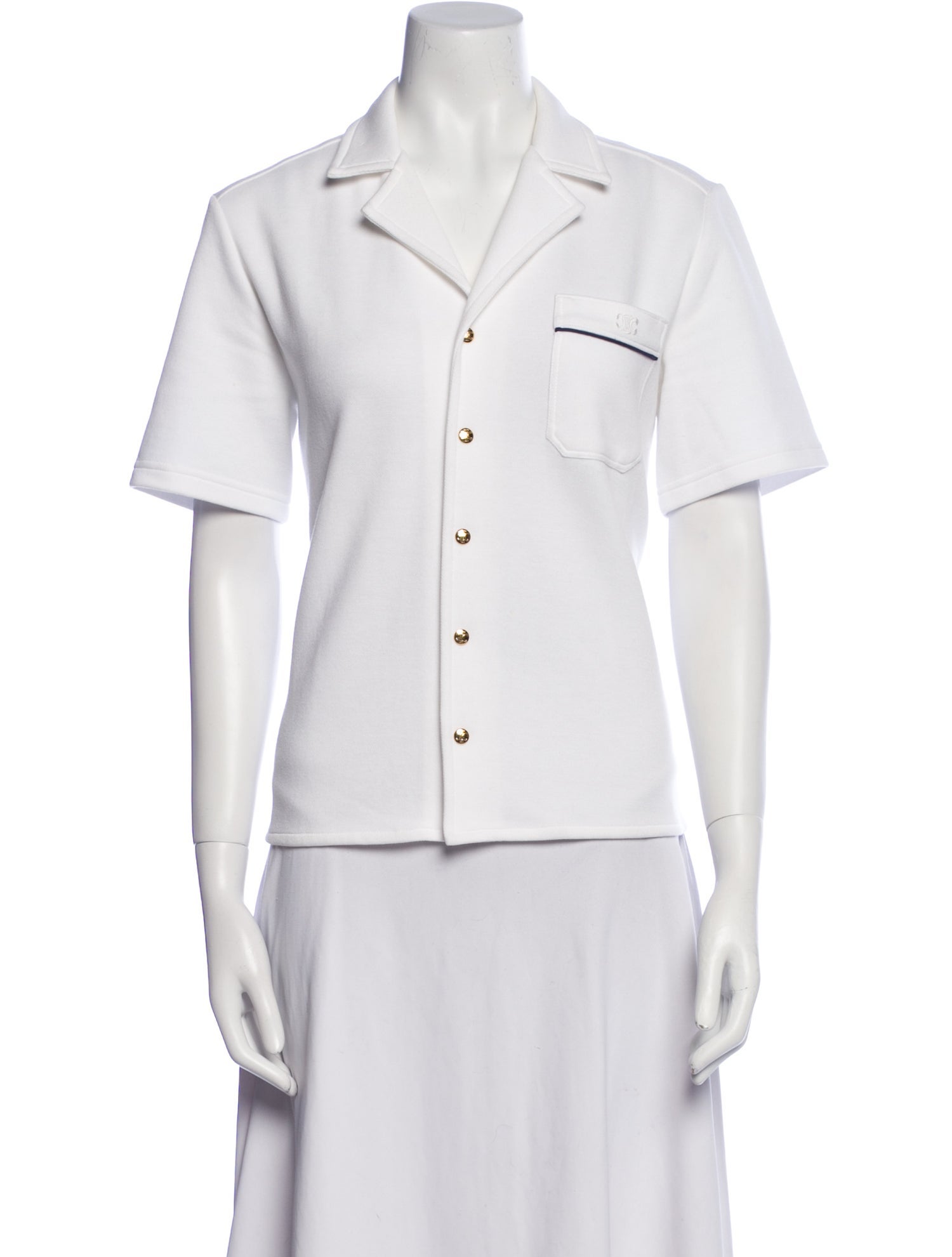 Celine Short Sleeve Polo