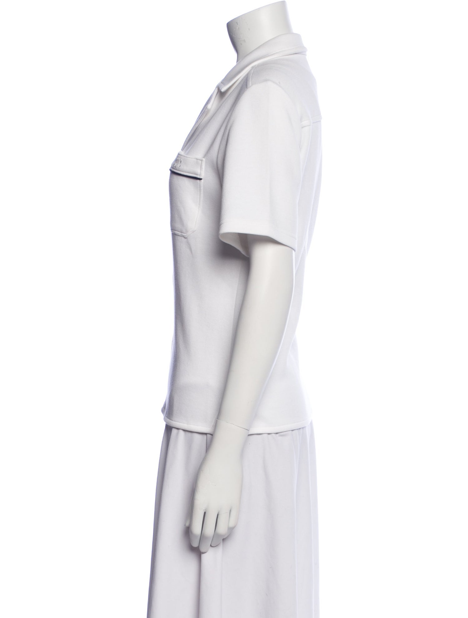 Celine Short Sleeve Polo