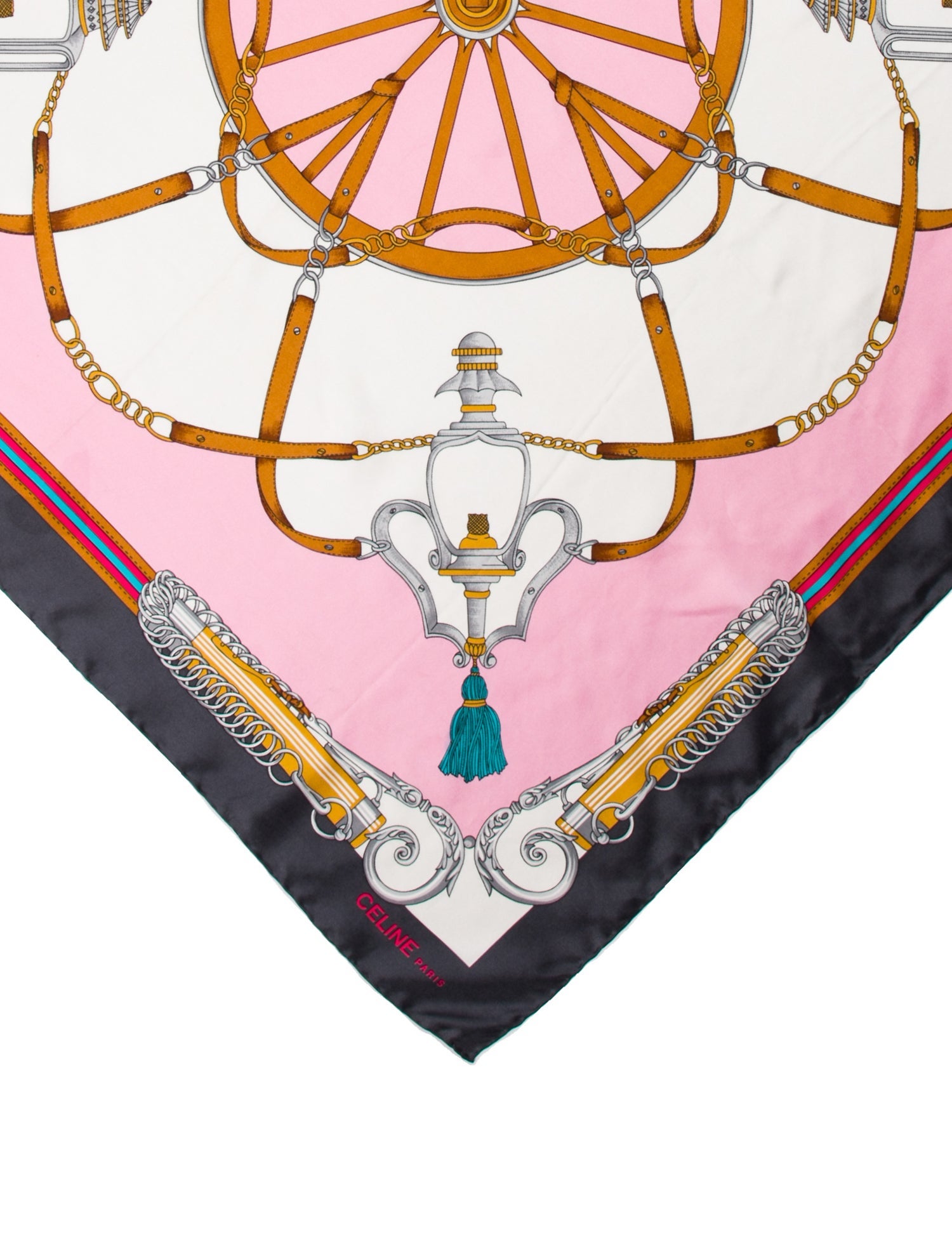 Celine Silk Printed Scarf