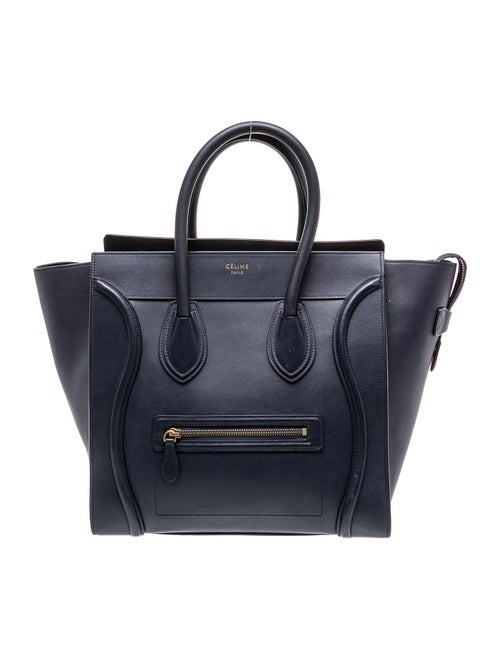 Celine Leather Luggage Micro