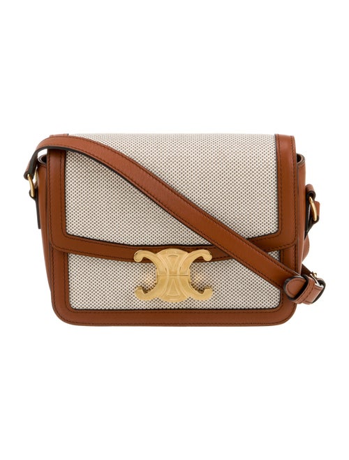 Celine Canvas Triomphe Teen