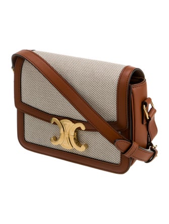 Celine Canvas Triomphe Teen