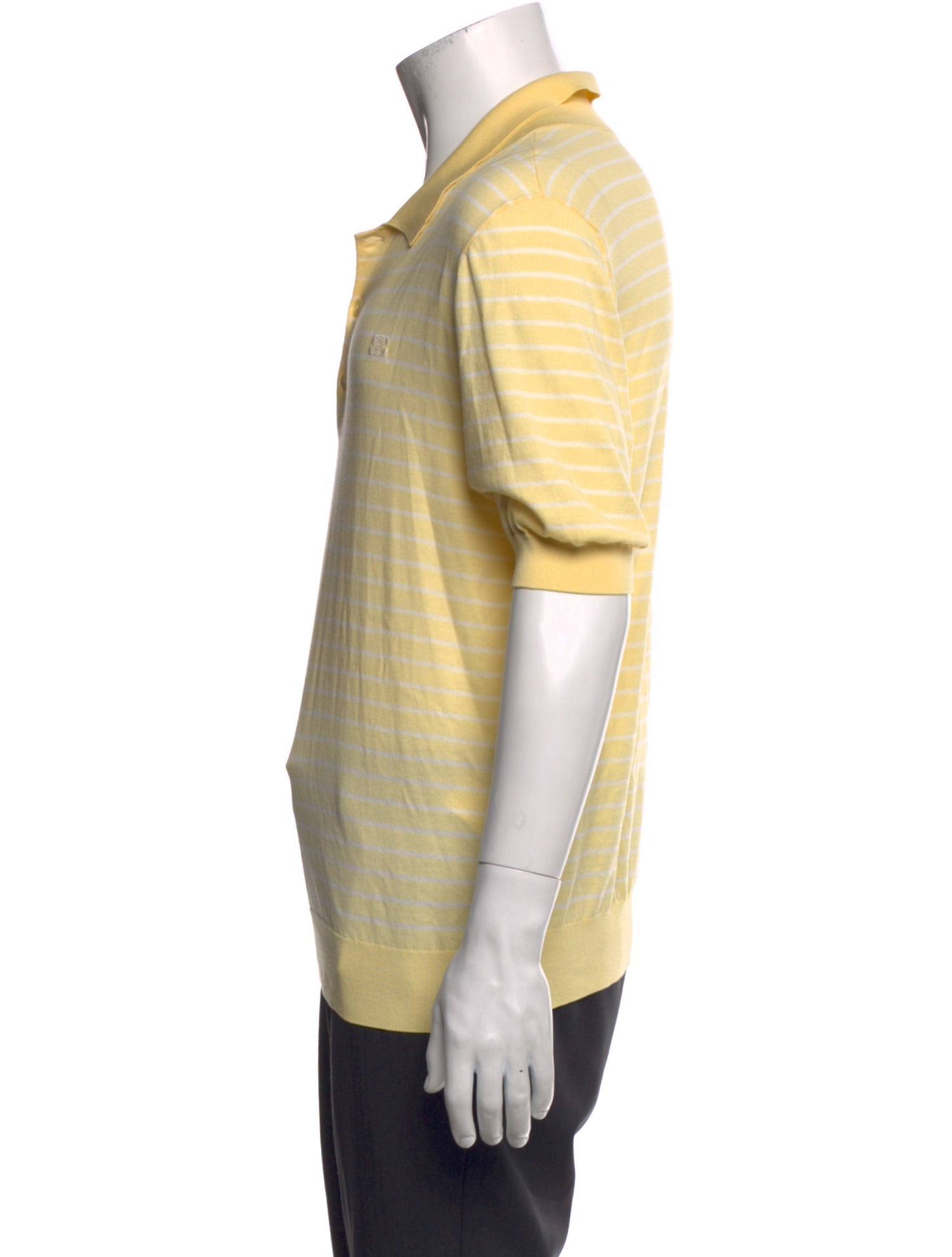 Celine Crew Neck Short Sleeve Polo Shirt