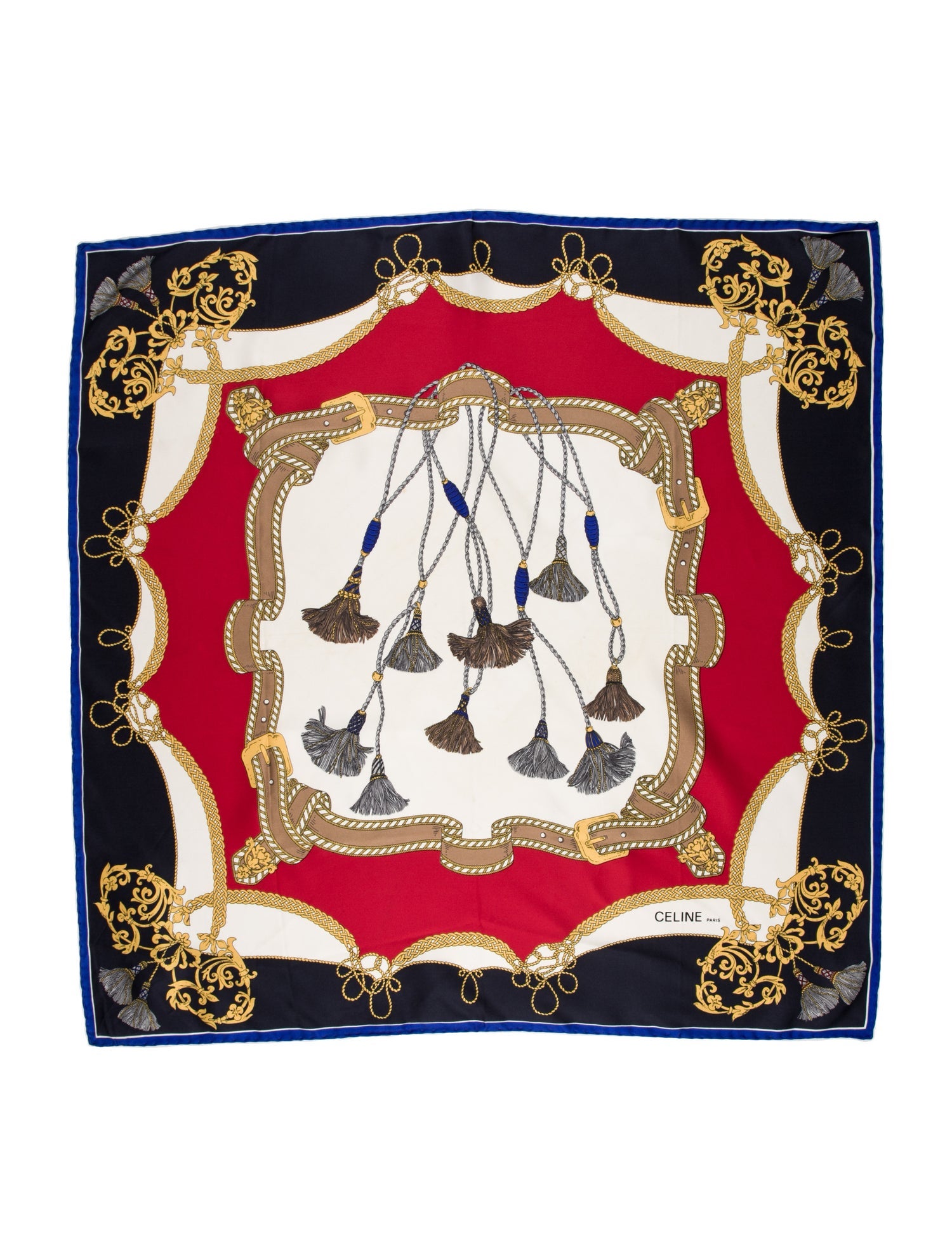 Celine Silk Printed Scarf