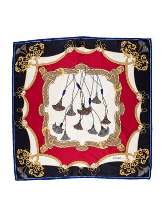 Celine Silk Printed Scarf