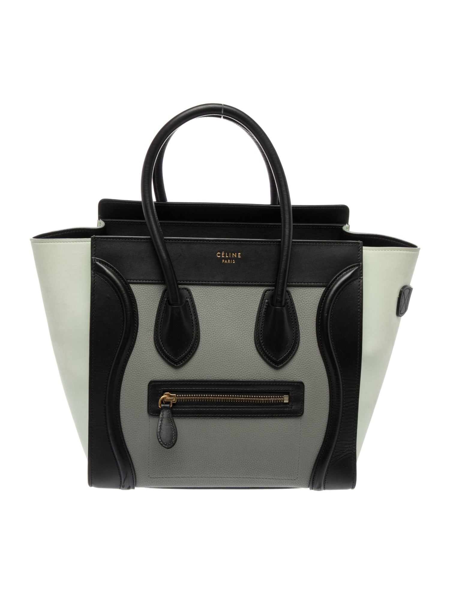 Celine Leather Luggage Micro