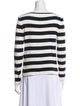 Celine Striped Bateau Neckline Top