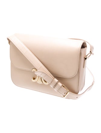 Celine Leather Triomphe Medium