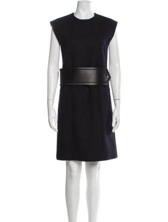 Celine Wool Mini Dress