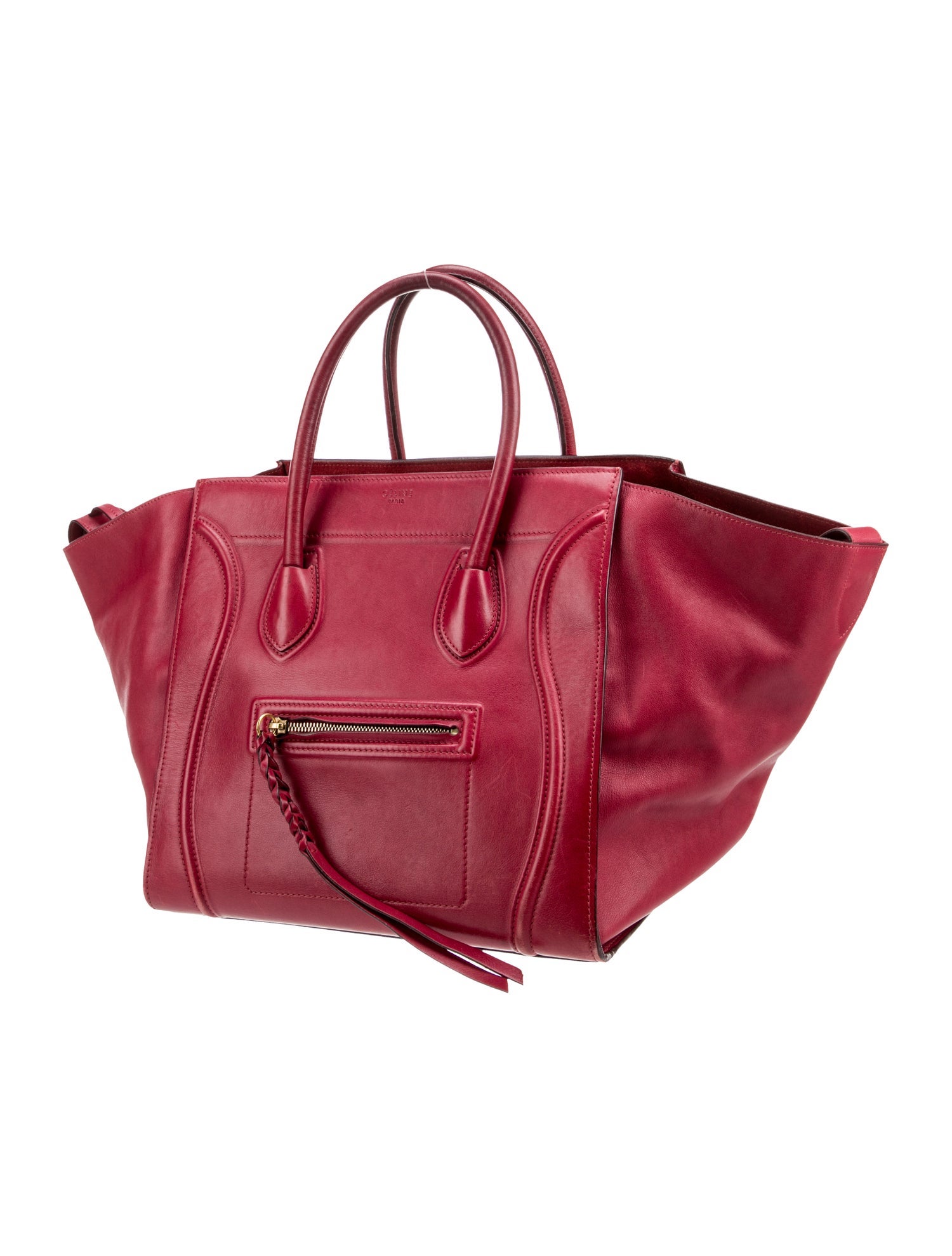 Celine Leather Luggage Phantom Medium