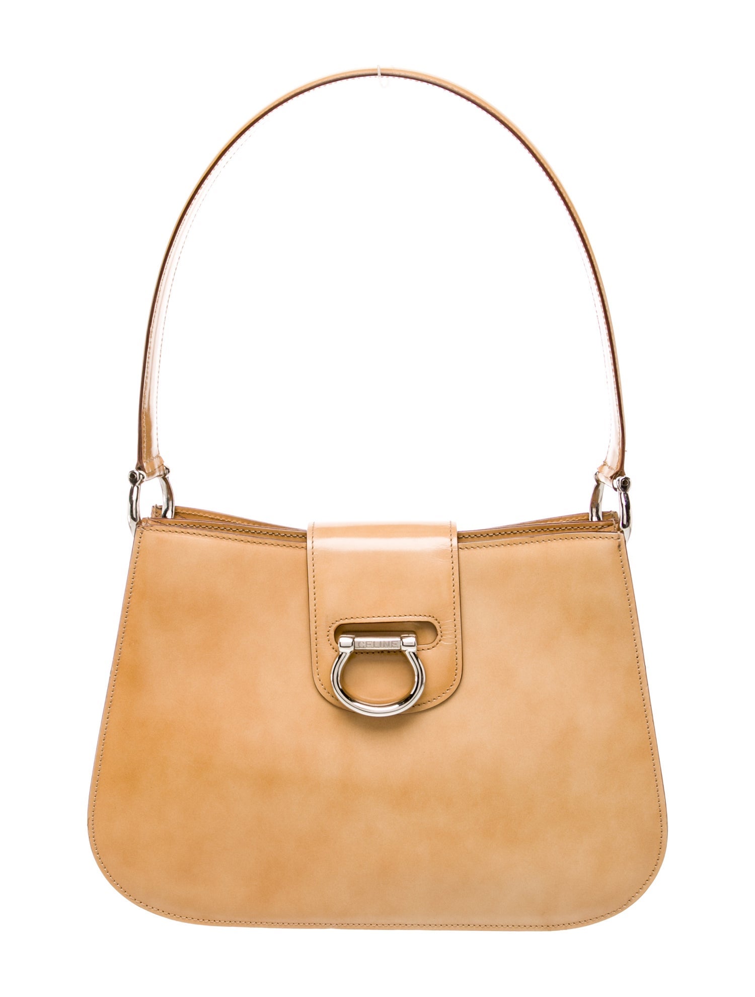 Celine Leather Shoulder Bag