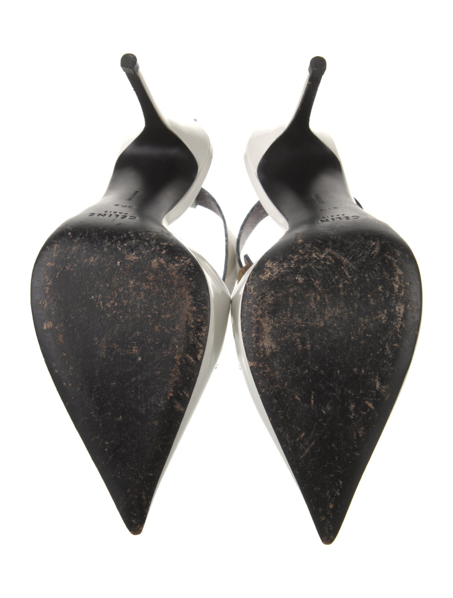 Celine Leather D'Orsay Pumps