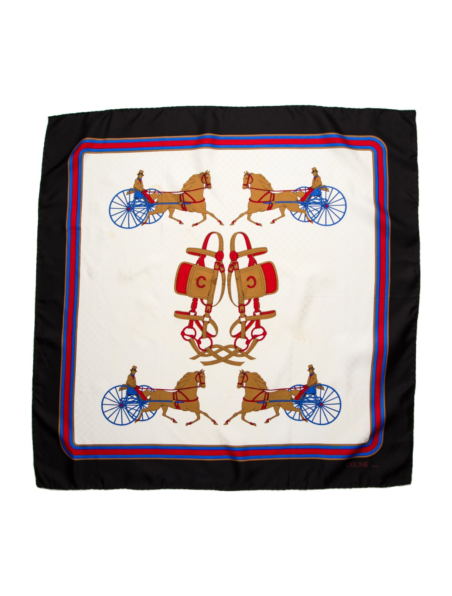 Celine Yachting Silk Scarf