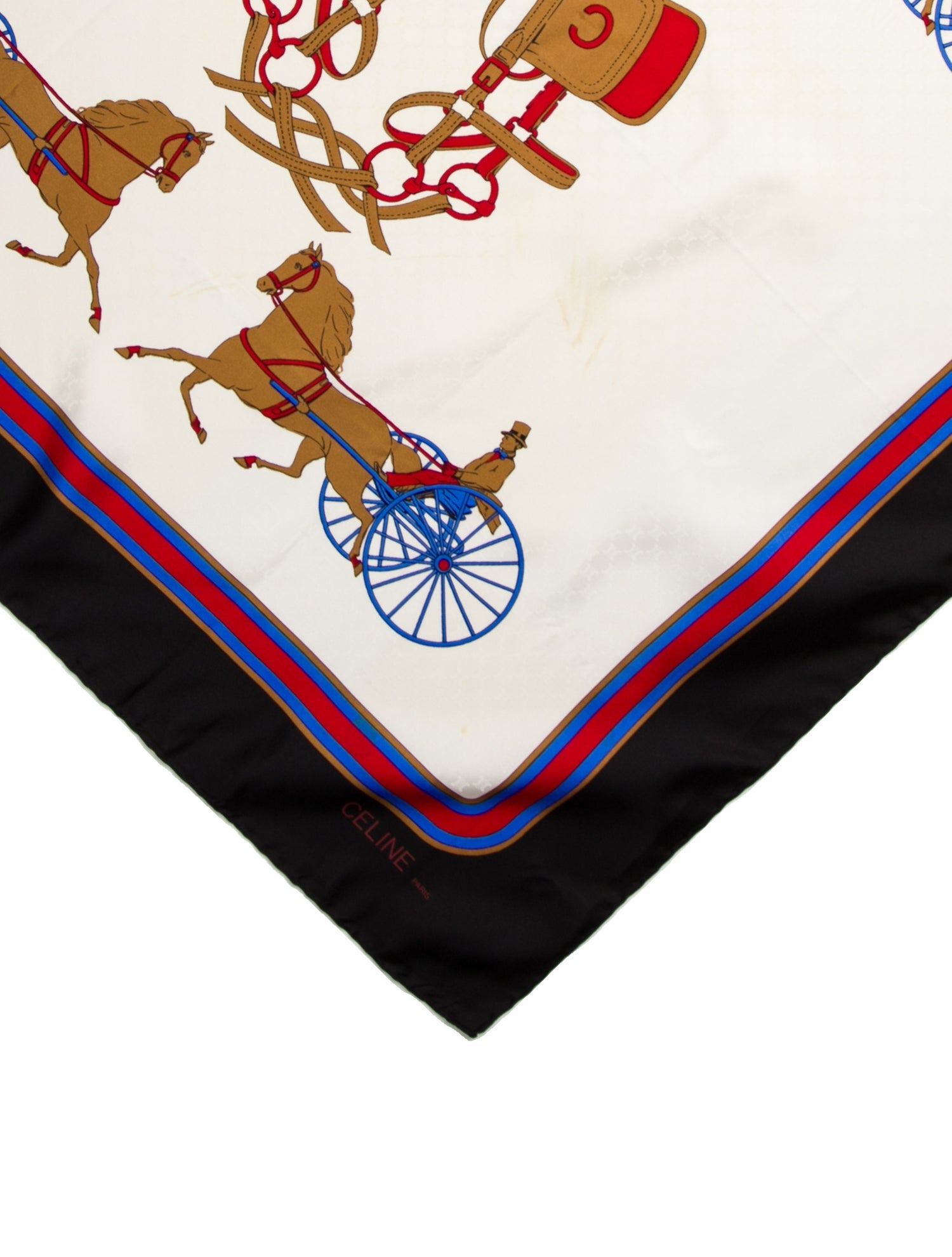 Celine Yachting Silk Scarf