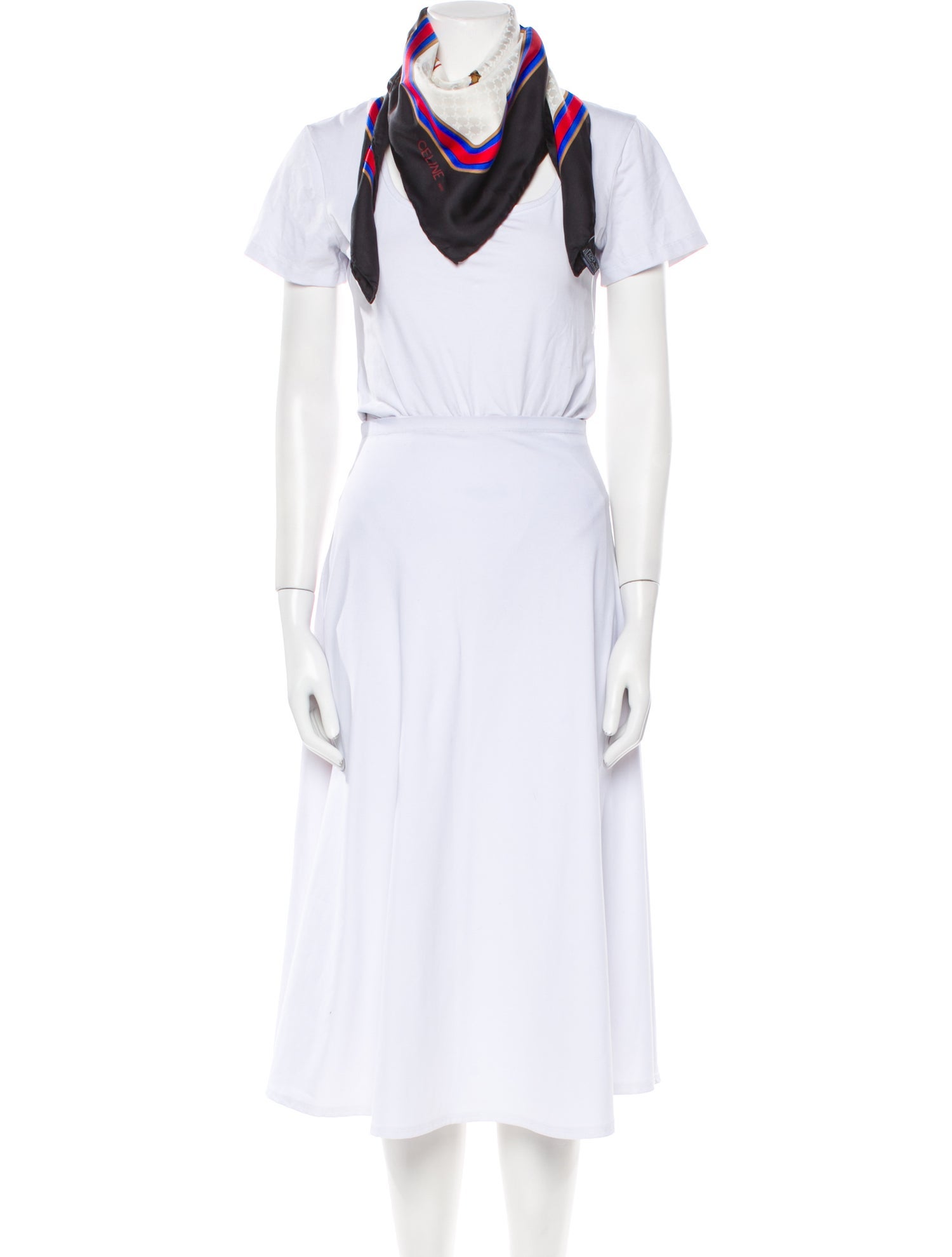 Celine Yachting Silk Scarf