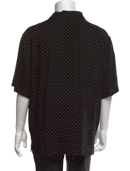 Celine Silk Polka Dot Print Shirt