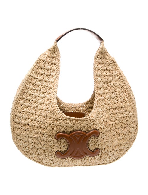 Celine Raffia Classic Panier 2024