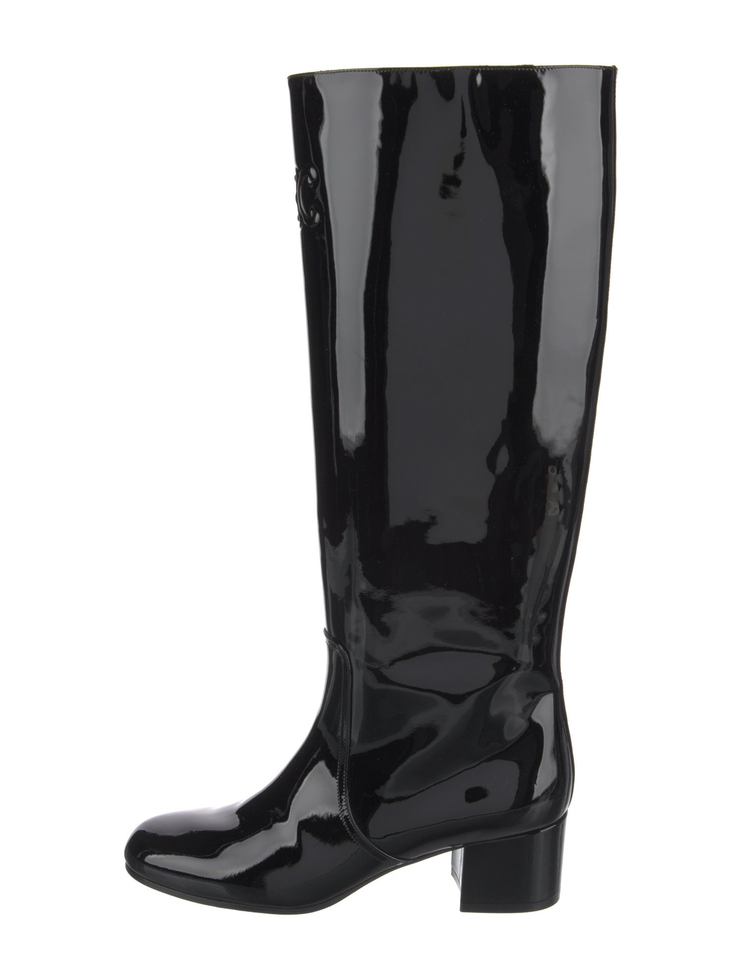 Celine Patent Leather Boots