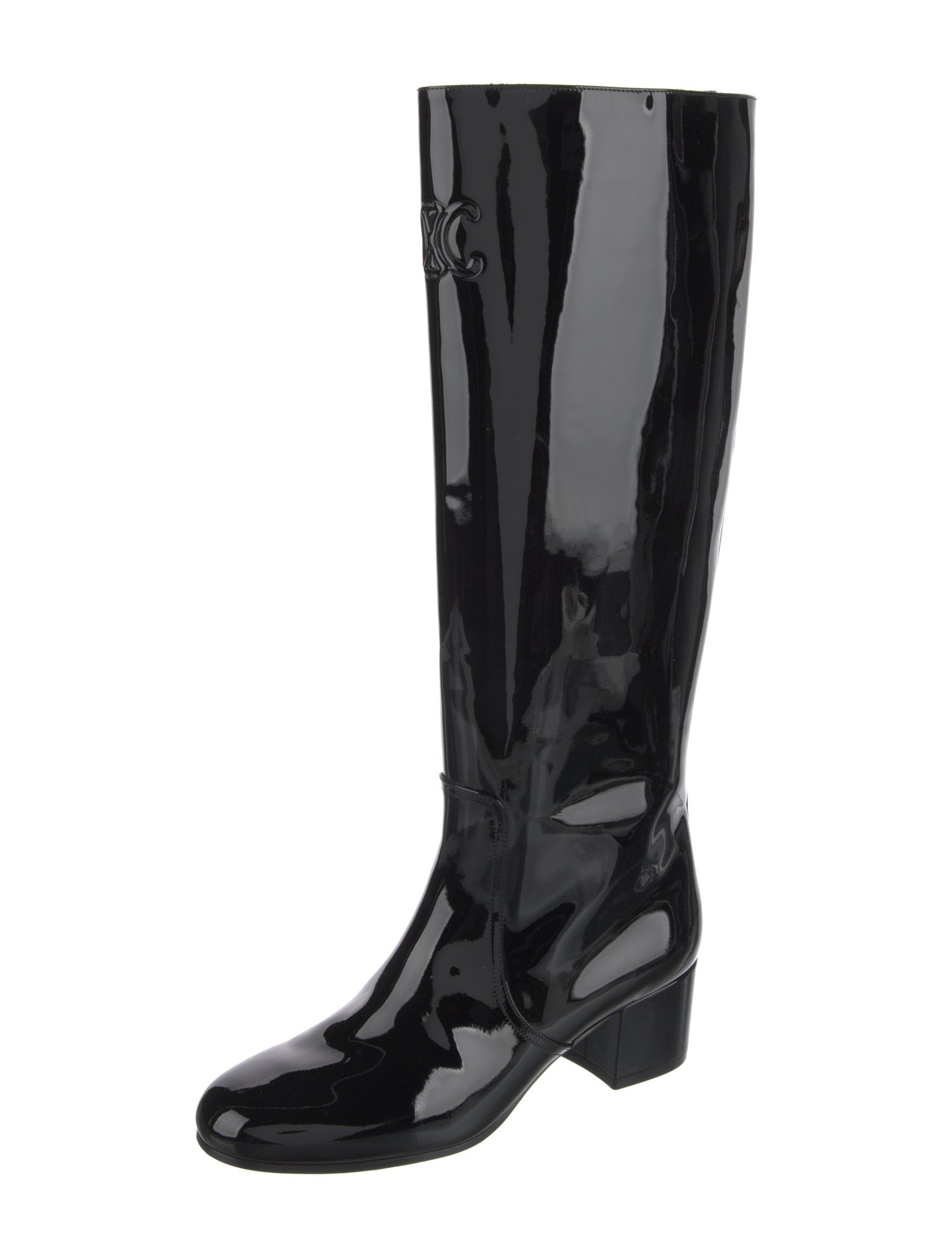 Celine Patent Leather Boots
