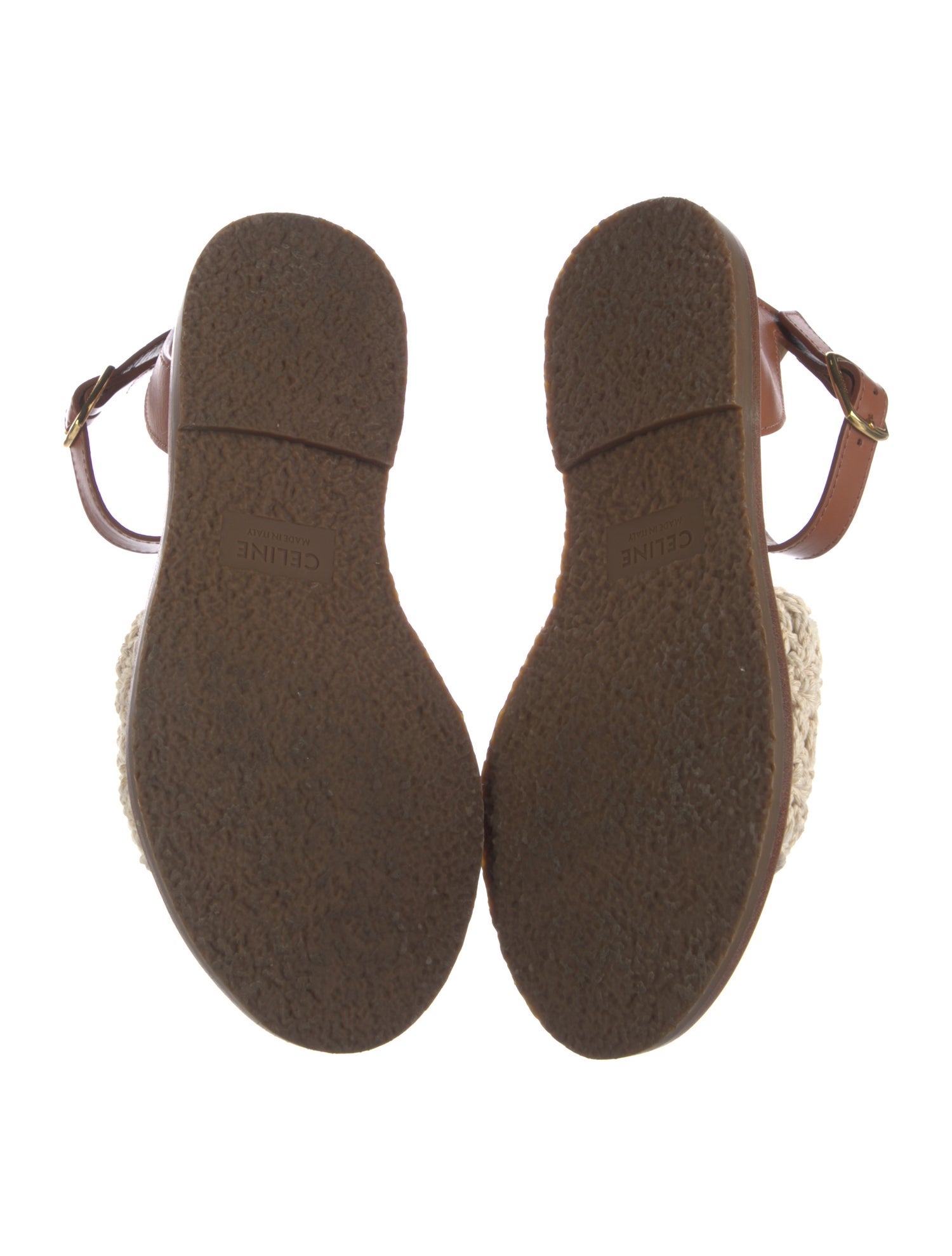 Celine Colorblock Pattern Sandals