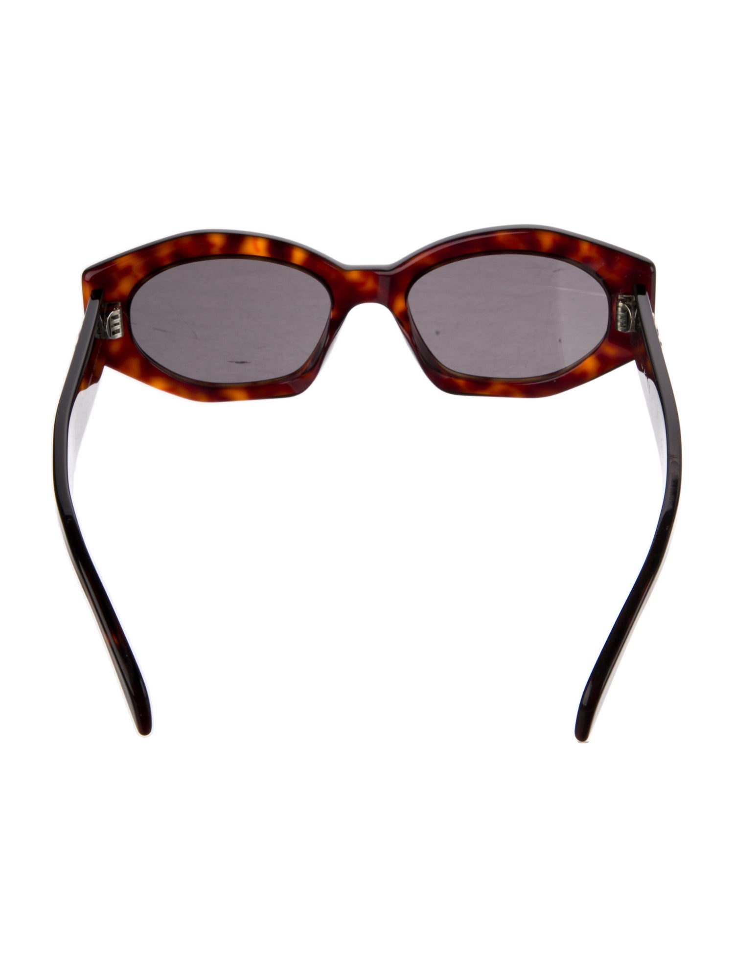 Celine Interlocking CC Logo Oversize Sunglasses