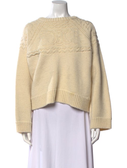 Celine Wool Bateau Neckline Sweater